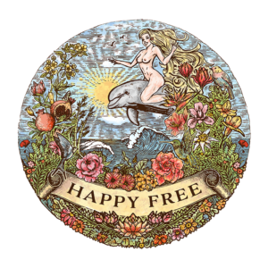 Happy Free Programmets Logo Symbol